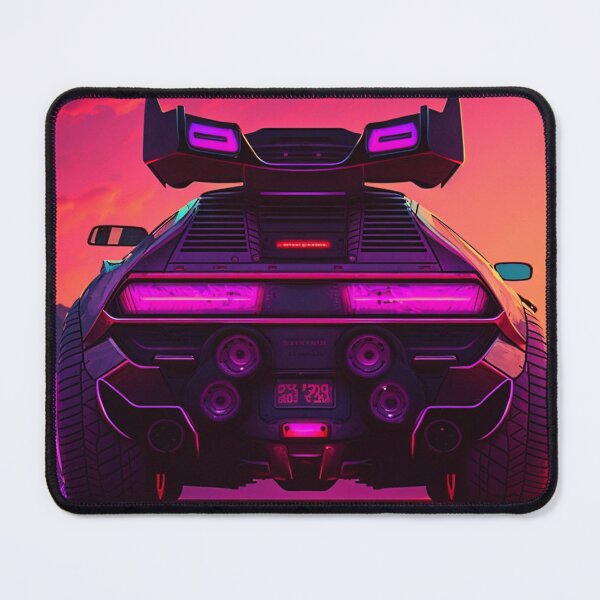 Item preview, 80s Synthwave cyberpunk Cool Car designed and sold by RESToRAPTOR.