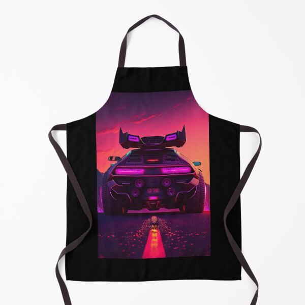 Item preview, 80s Synthwave cyberpunk Cool Car designed and sold by RESToRAPTOR.