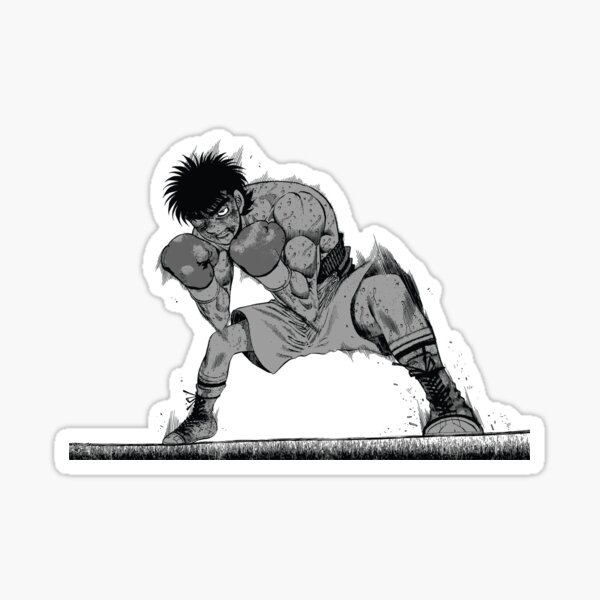 Ippo - hajime no ippo boxing Sticker for Sale by ramis