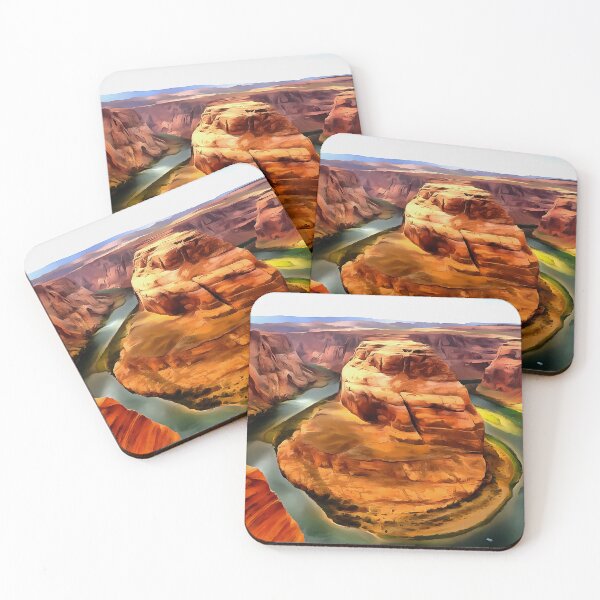 Item preview, Horseshoe Bend (Painting) designed and sold by cmphotographs.