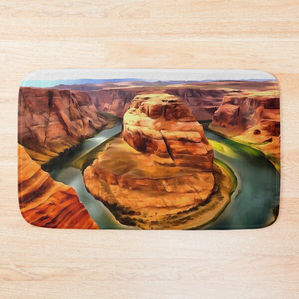 Item preview, Horseshoe Bend (Painting) designed and sold by cmphotographs.