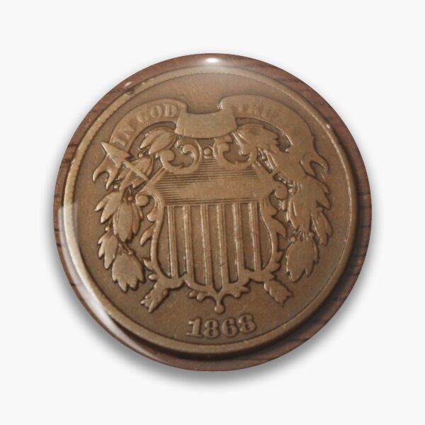 Item preview, 1868 Two Cents designed and sold by coinsxcrochet.