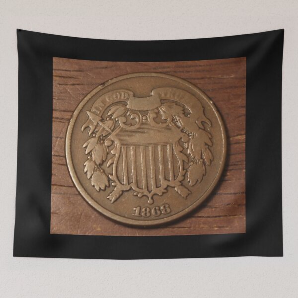 Item preview, 1868 Two Cents designed and sold by coinsxcrochet.