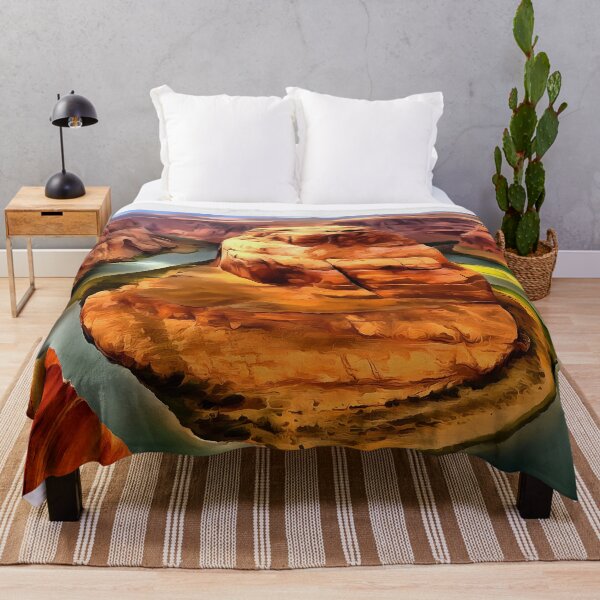 Item preview, Horseshoe Bend (Painting) designed and sold by cmphotographs.