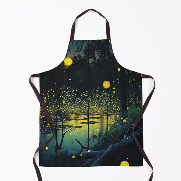 Item preview, swarm of fireflies in a lake designed and sold by artyficial-.