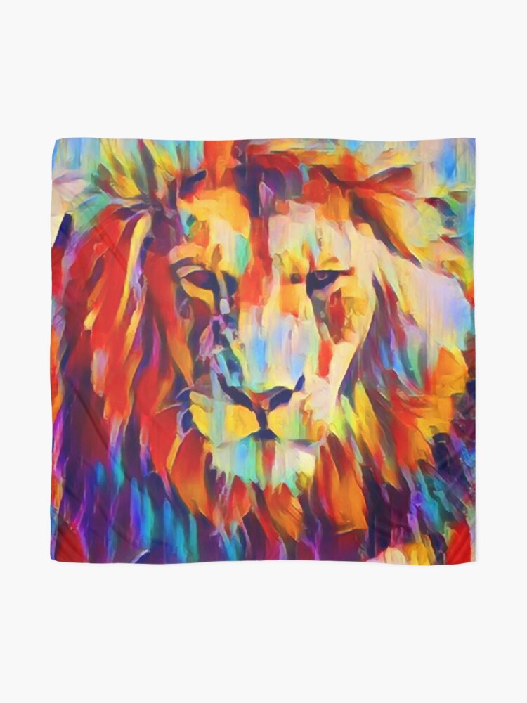 Alternate view of Lion Scarf