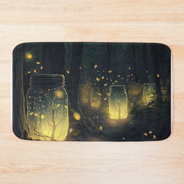 Item preview, swarm of fireflies in bottles designed and sold by artyficial-.