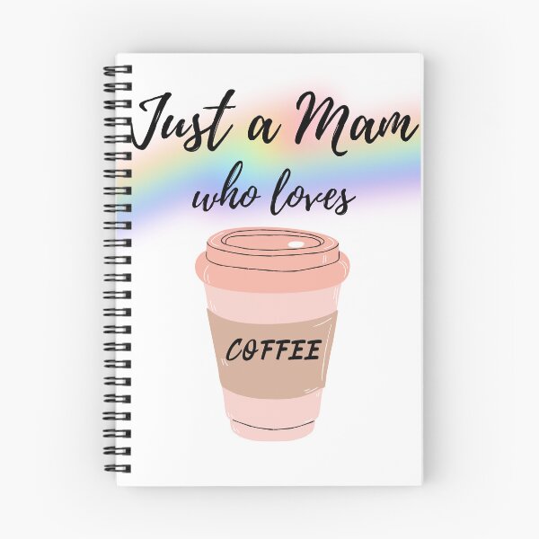 Item preview, Just a Mam Who Loves Coffee  designed and sold by unitydesigneu.