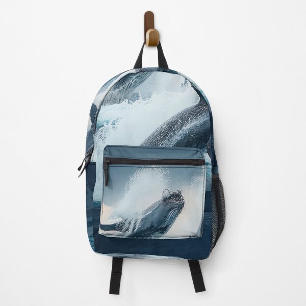 Item preview, whales jumping out of the water designed and sold by artyficial-.