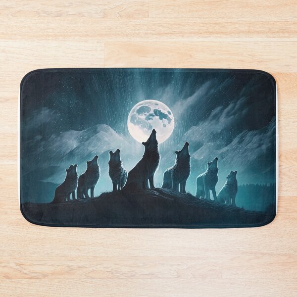 Item preview, wolf group howling designed and sold by artyficial-.