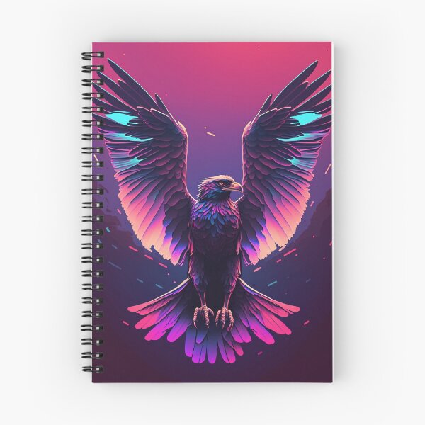 Item preview, 80s Synthwave cyberpunk Eagle designed and sold by RESToRAPTOR.