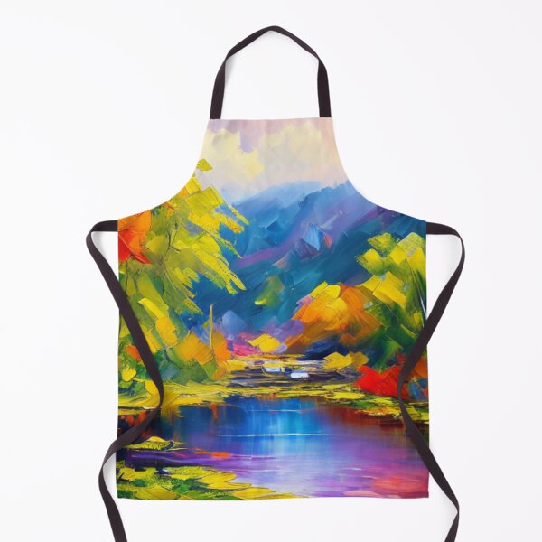 Artikelvorschau, Flusslandschaft entworfen und verkauft von HOMEDESIGNPRINT.
