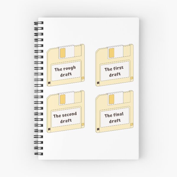 Item preview, Cute yellow floppy disk stickerpack for writers designed and sold by CreativeStrand.