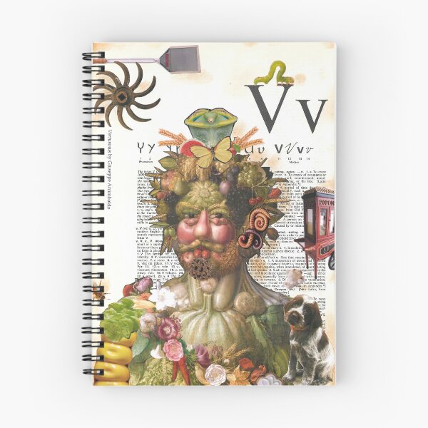 Item preview, Vertumnus Dictionary Collage Archimboldo designed and sold by KathyGrippi.