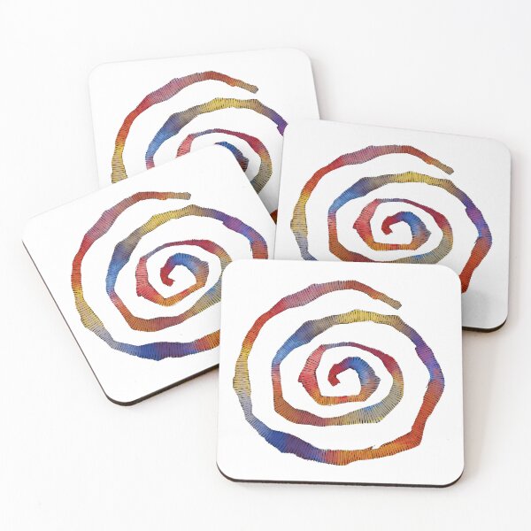 Item preview, Colorful Spiral Circle designed and sold by brightcool.