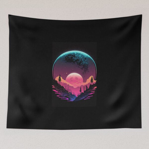 Item preview, 80s Synthwave Moon Light designed and sold by RESToRAPTOR.