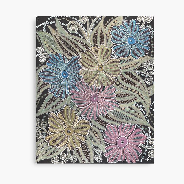 Item preview, flower zentangle design designed and sold by VaishaleeChawla.