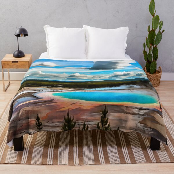 Item preview, Yellowstone National Park (Painting) designed and sold by cmphotographs.
