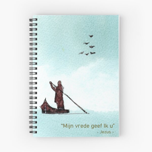 Item preview, "Mijn vrede geef Ik u" - Jezus designed and sold by sketernal.