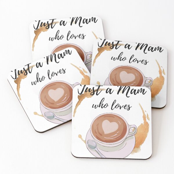 Item preview, Just a Mam Who Loves  designed and sold by unitydesigneu.