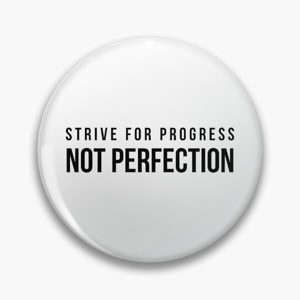 Item preview, Strive For Progress Not Perfection - Motivational Words designed and sold by texteestore.