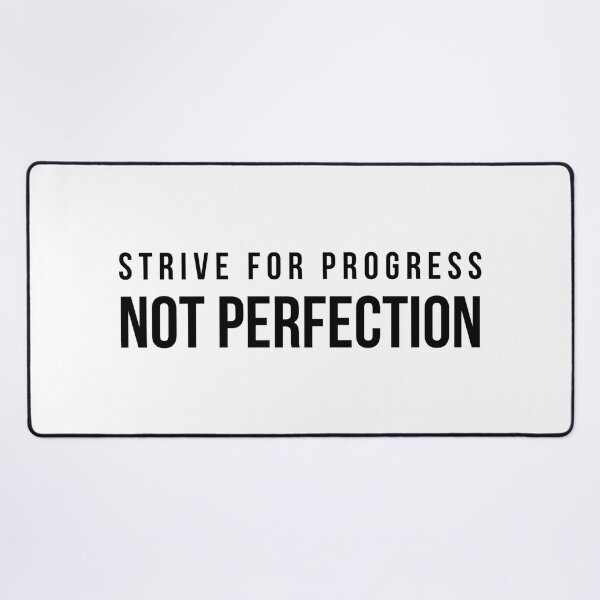 Item preview, Strive For Progress Not Perfection - Motivational Words designed and sold by texteestore.