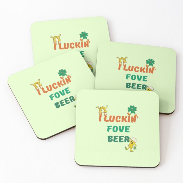 Item preview, I luckin Fove Beer saint Patrick's Day Classic T-Shirt designed and sold by StoreSB.