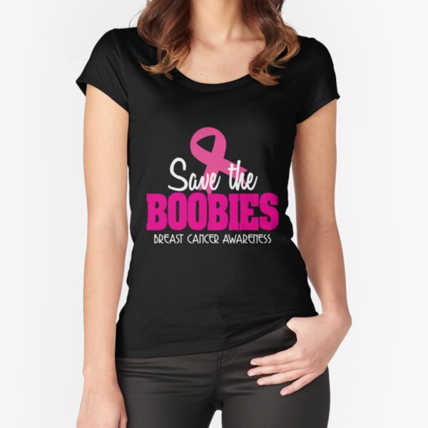 Save the Boobies Breast Cancer T Shirt Graphic by TirmsDesign · Creative  Fabrica