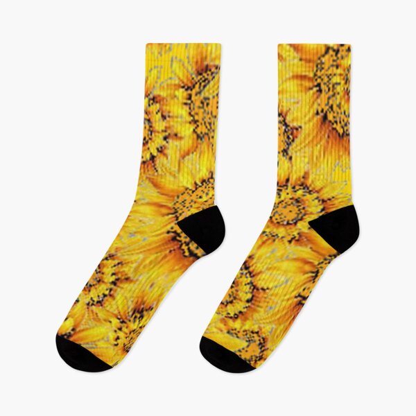 Item preview,  SUNFLOWER GOLDEN ABSTRACT PATTERN FLORAL DESIGN ART designed and sold by sharlesart.