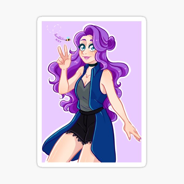 Aperçu de l'œuvre Abigail Stardew Valley Longue créée et vendue par MrCarlosShop.