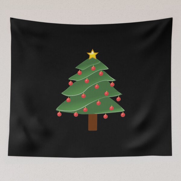 Artikelvorschau, Christmas Tree Emoji for Christmas Holidays  entworfen und verkauft von PrintPress.