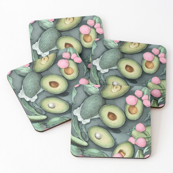 Item preview, Green and fresh avocado, t shirt designed and sold by Blue  Dragon.