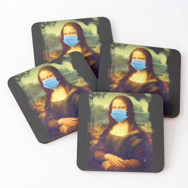 Item preview, Mona Lisa Covid19  designed and sold by Click-Tees.