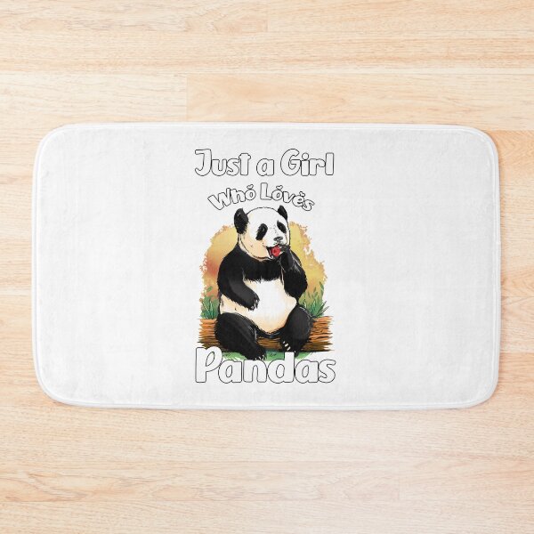 Item preview, Just a Girl Who Loves Pandas designed and sold by jie lin.