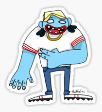 Del tha Ghost Rapper Chibi Sticker