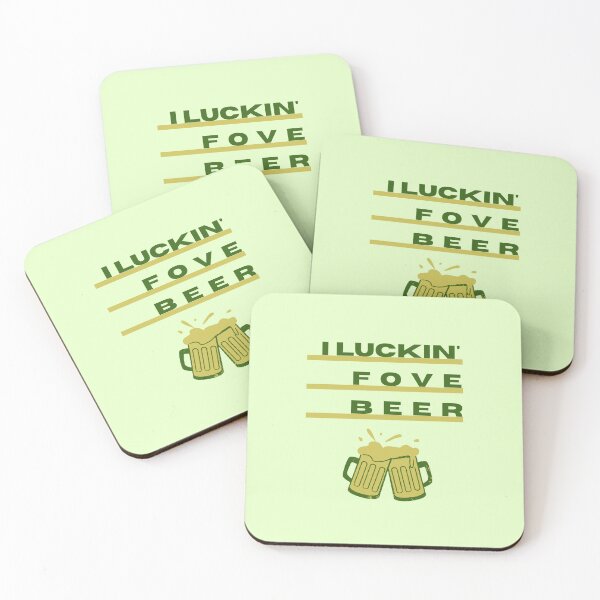 Item preview, I luckin Fove Beer saint Patrick's Day Classic T-Shirt designed and sold by StoreSB.