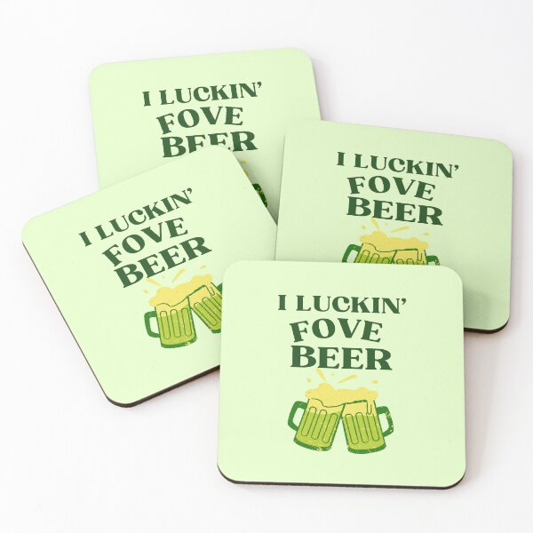 Item preview, I luckin Fove Beer saint Patrick's Day Classic T-Shirt designed and sold by StoreSB.