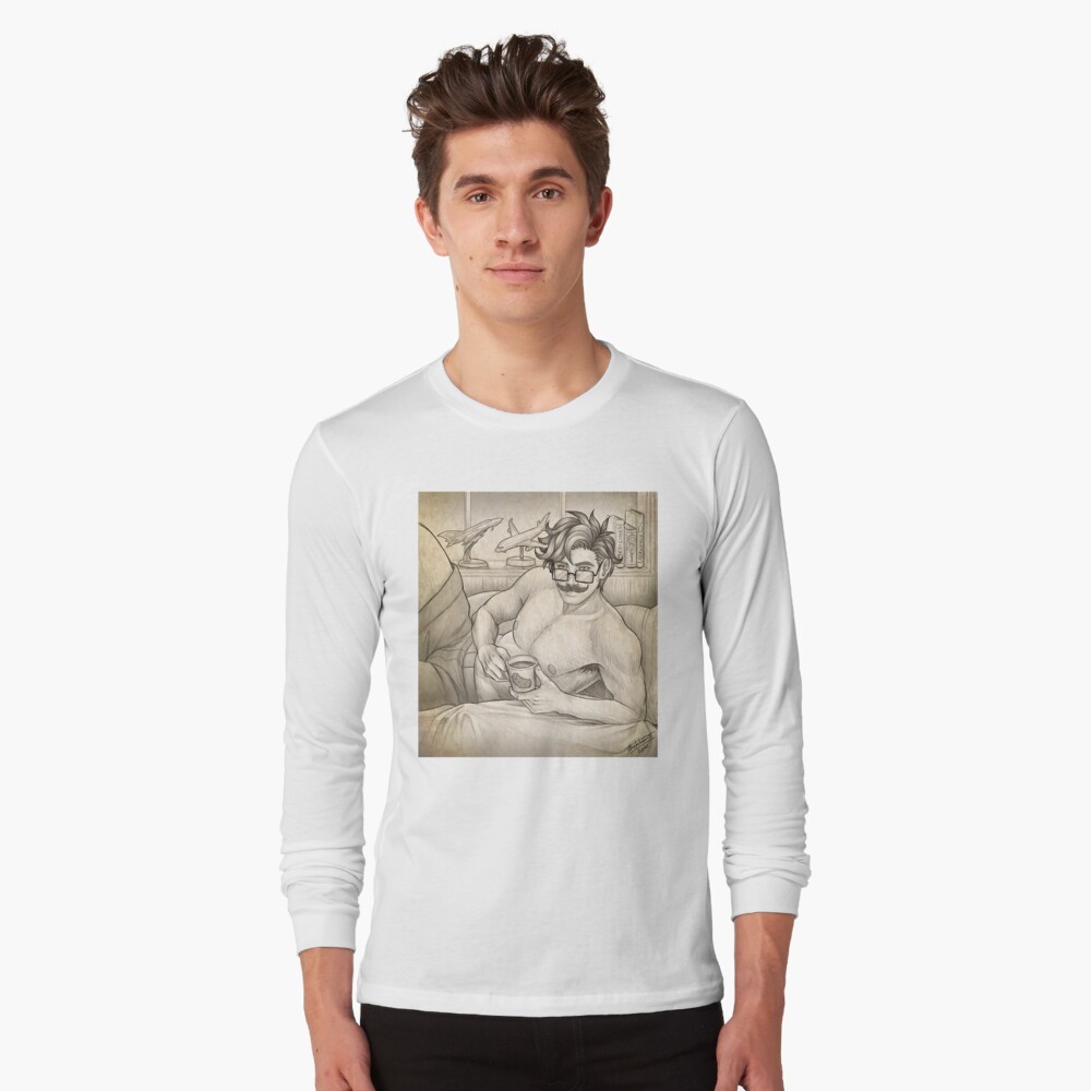 Aperçu de l'œuvre T-shirt manches longues créée et vendue par MrCarlosShop.
