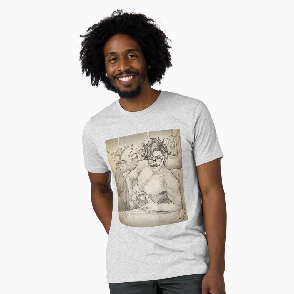 Aperçu de l'œuvre T-shirt chiné créée et vendue par MrCarlosShop.