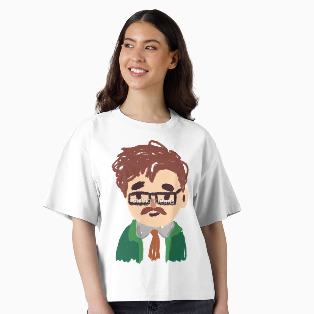 Aperçu de l'œuvre T-shirt boxy créée et vendue par MrCarlosShop.