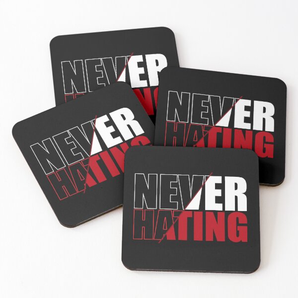 Item preview, Never Hating - Stop Hate - Peace and Love designed and sold by andrewshih.