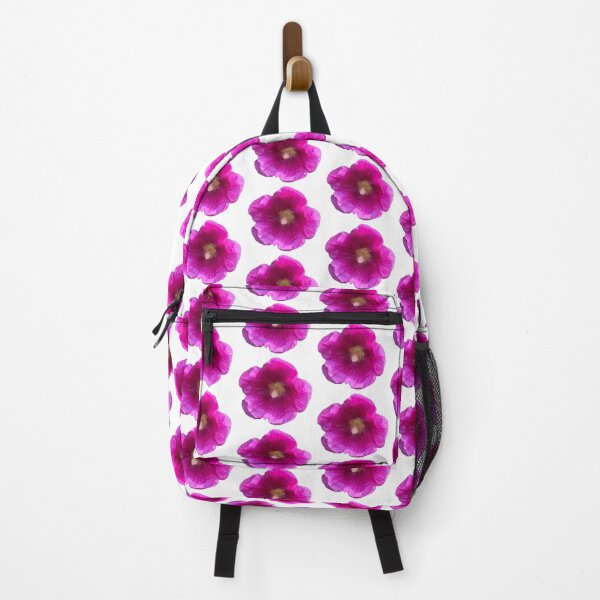Item preview, Pink Hollyhock flower - Bright pink flower with big petals - sunkissed beautiful flower designed and sold by EveryDayDabble.