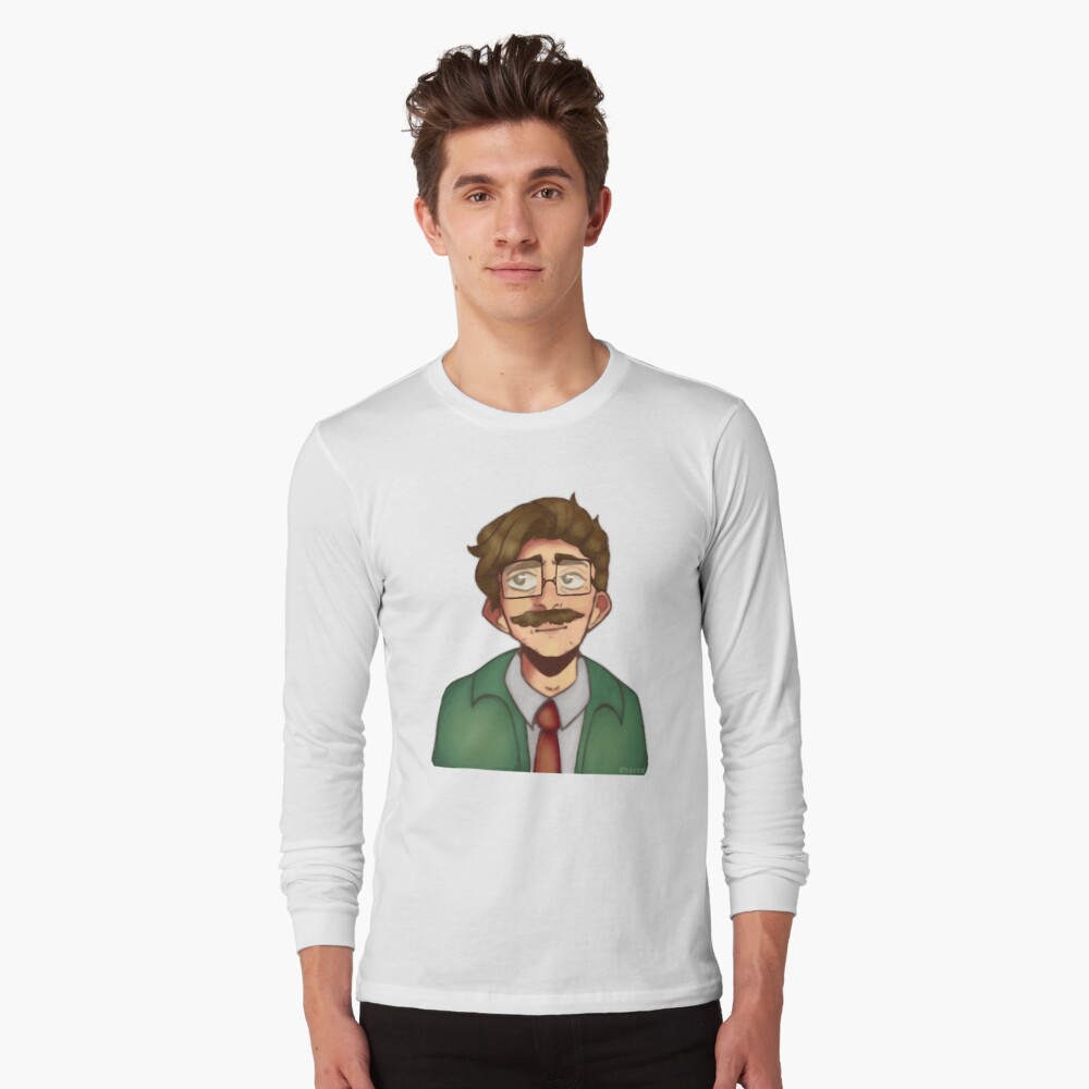 Aperçu de l'œuvre T-shirt manches longues créée et vendue par MrCarlosShop.