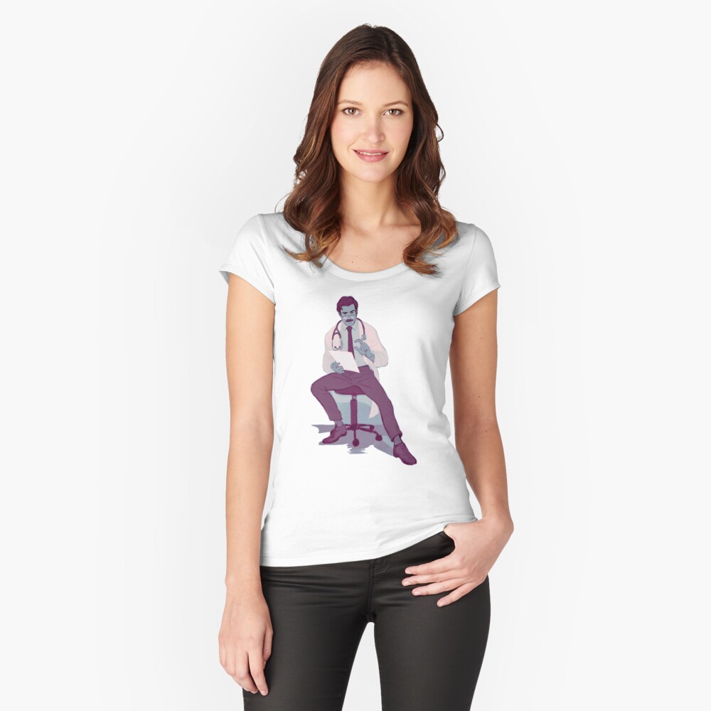 Aperçu de l'œuvre T-shirt échancré créée et vendue par MrCarlosShop.
