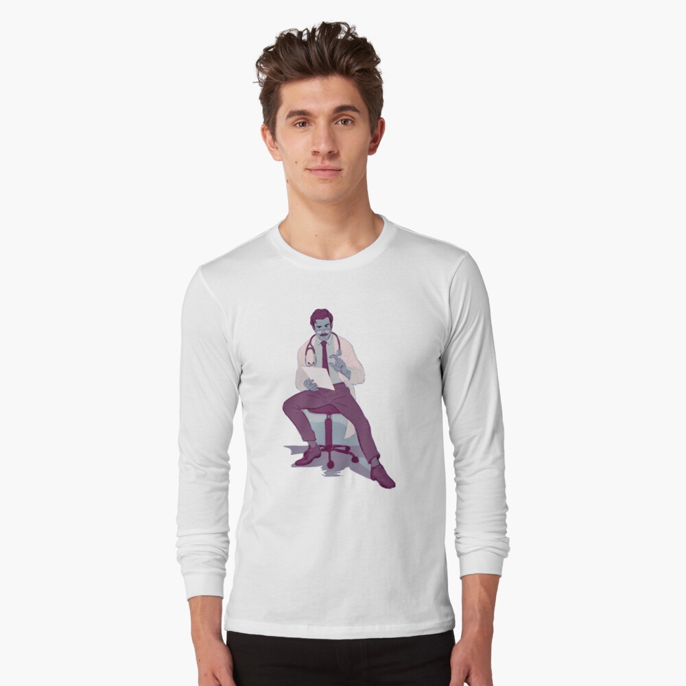 Aperçu de l'œuvre T-shirt manches longues créée et vendue par MrCarlosShop.