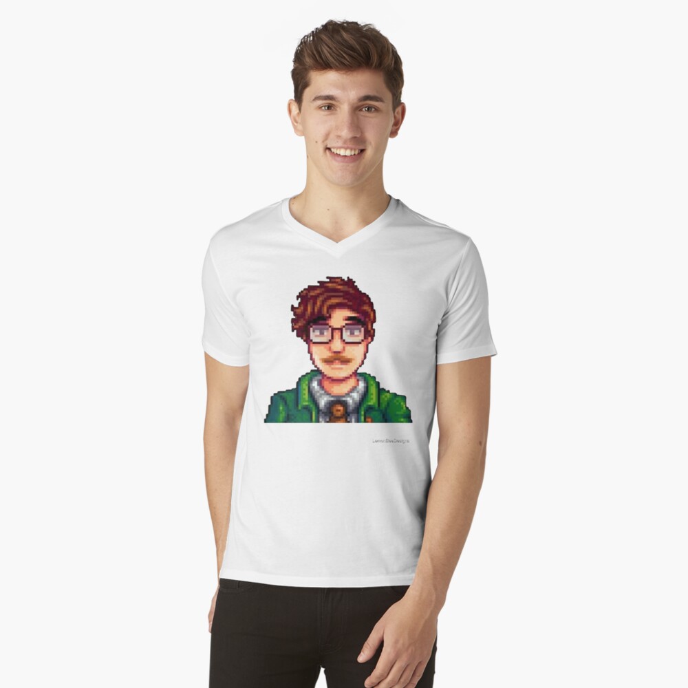 Aperçu de l'œuvre T-shirt col V créée et vendue par MrCarlosShop.