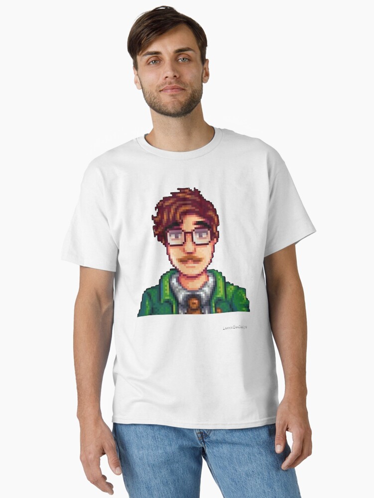 Aperçu 1 sur 7. T-shirt classique avec l'œuvre Harvey créée et vendue par MrCarlosShop.