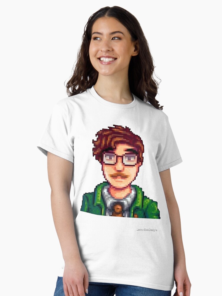 Aperçu 2 sur 7. T-shirt classique avec l'œuvre Harvey créée et vendue par MrCarlosShop.