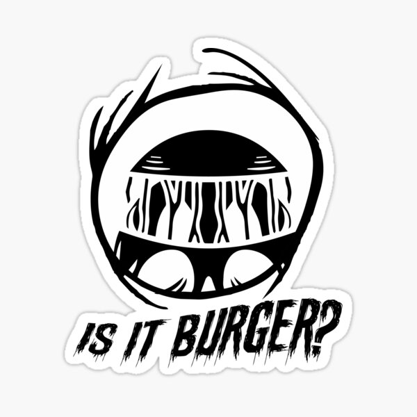 Sticker: Pop Art Food Burger