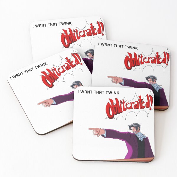 Item preview, Miles Edgeworth I Want That Twink Obliterated designed and sold by Fungus Mungus.